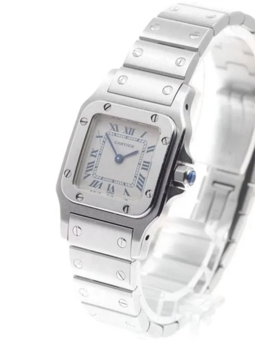 CARTIER Santos GalbeeSM W20017D6 Beige Dial Quartz Ladies Watch_960603